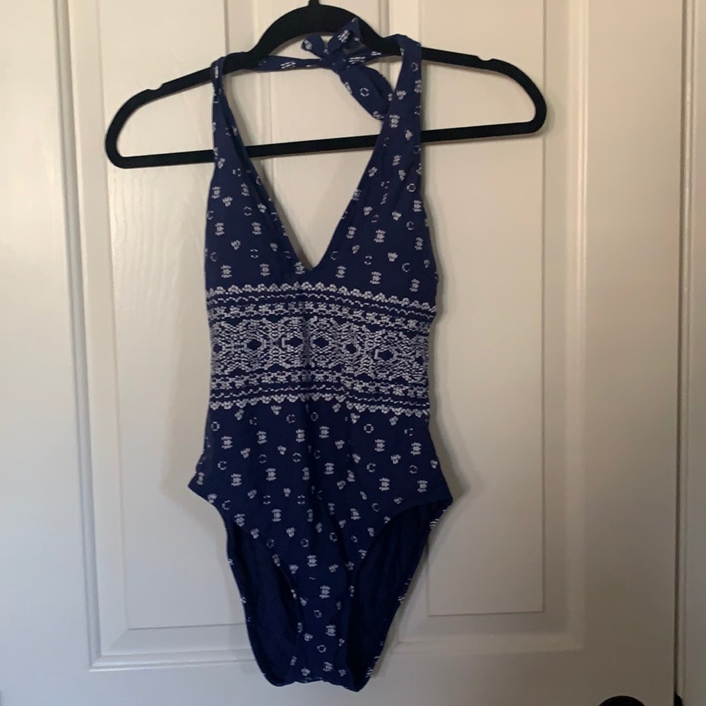 NEW Splendid Swimsuit Navy Blue sz M